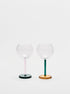 Bilboquet Wine Glass Set - Golden Hour