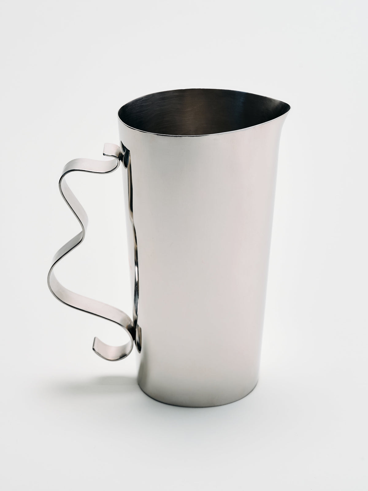 Squiggle Pitcher - Silver