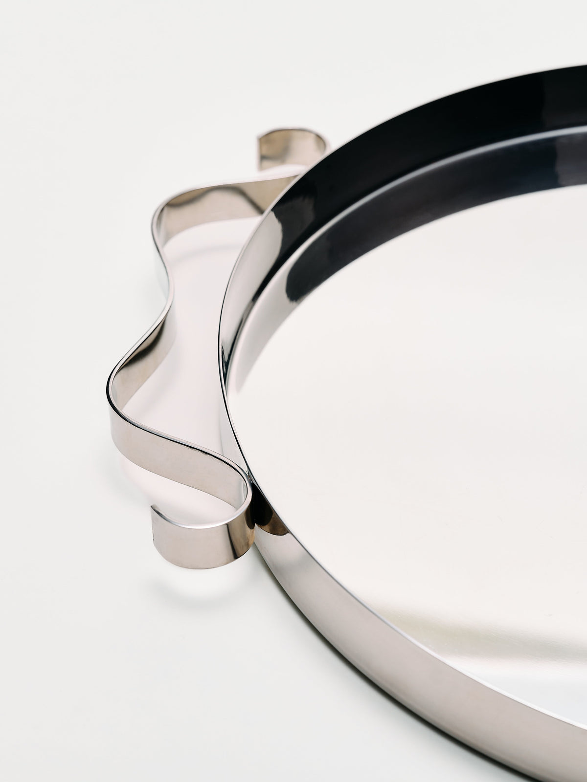 Squiggle Tray - Silver 