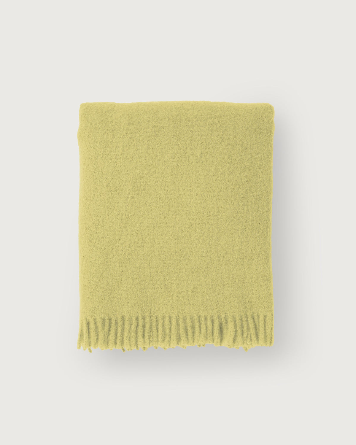 Mohair Plaid Cloud Butter Bean - SUITE702