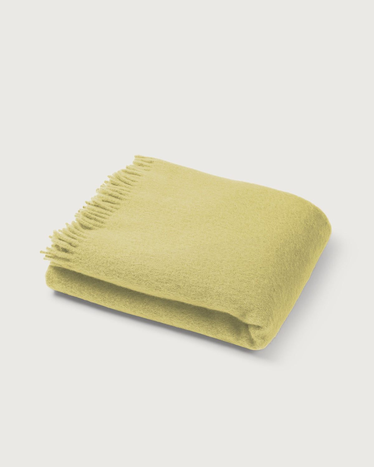 Mohair Plaid Cloud Butter Bean - SUITE702