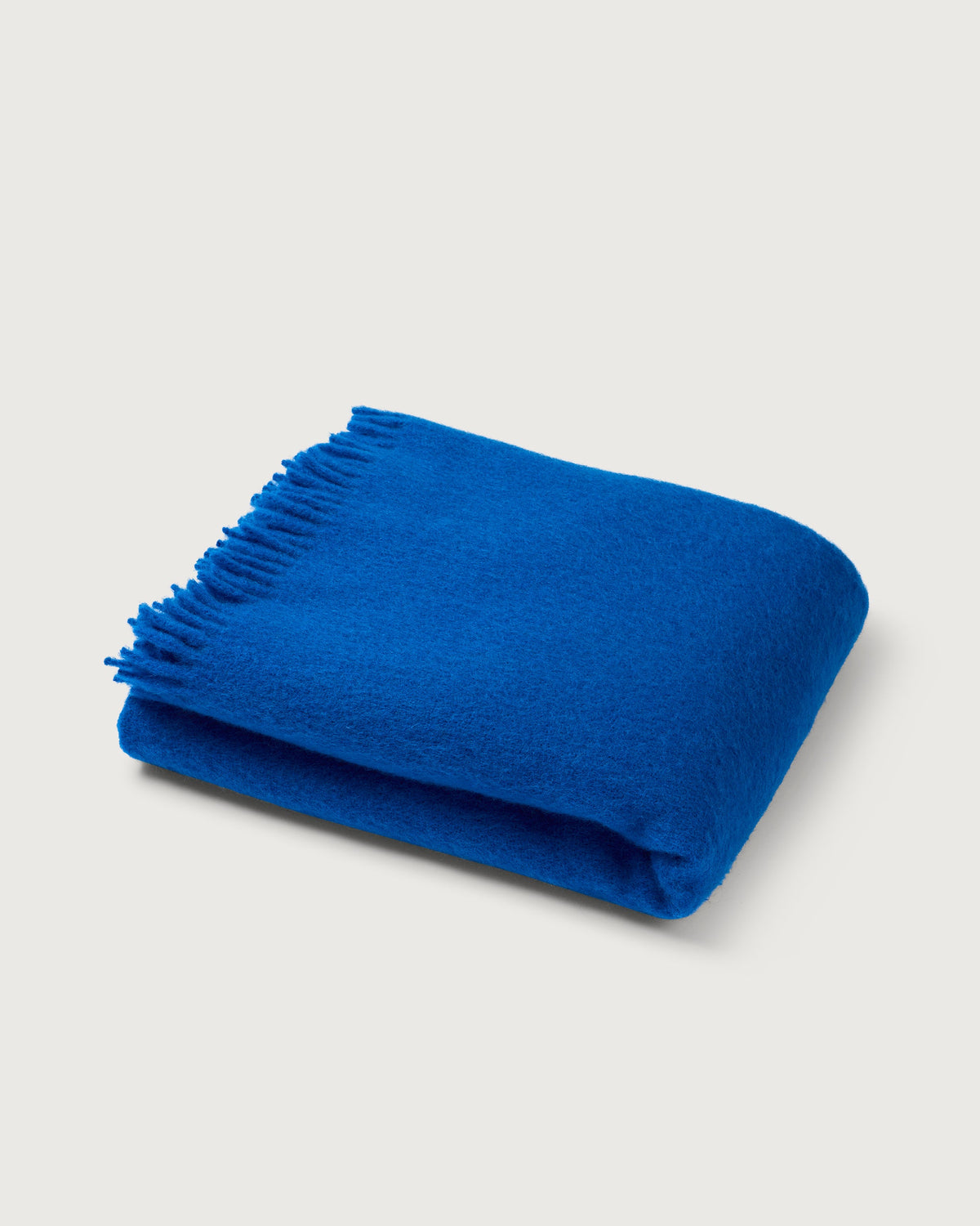 Mohair Plaid Cloud Cobalt Blue - SUITE702