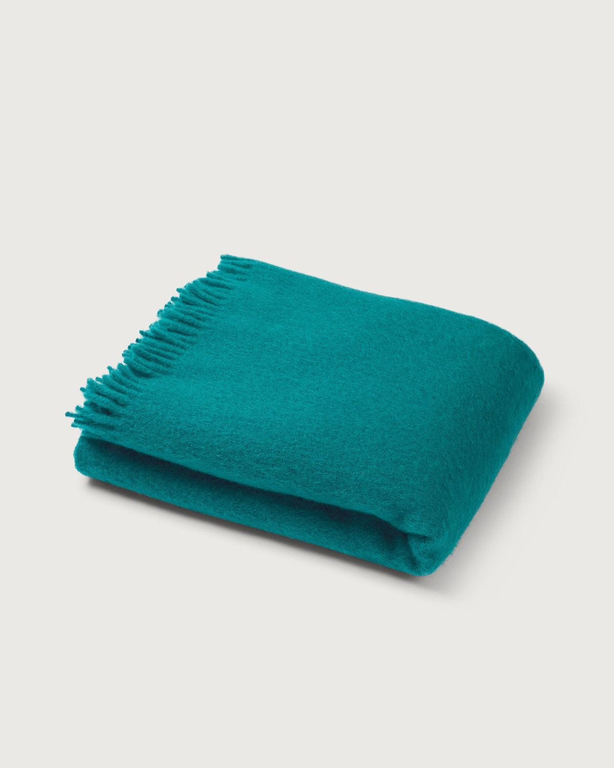 Mohair Plaid Cloud Turquoise - SUITE702