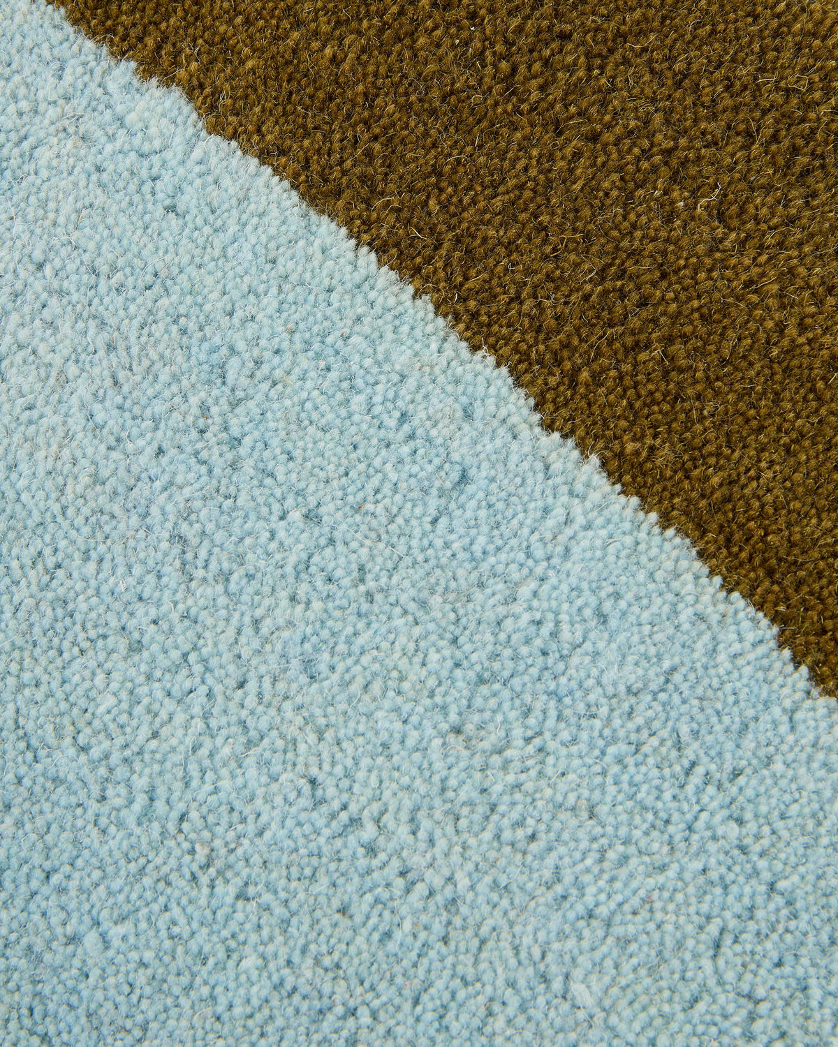 Vloerkleed Wol Eclipse Sky Blue Dark Olive - SUITE702