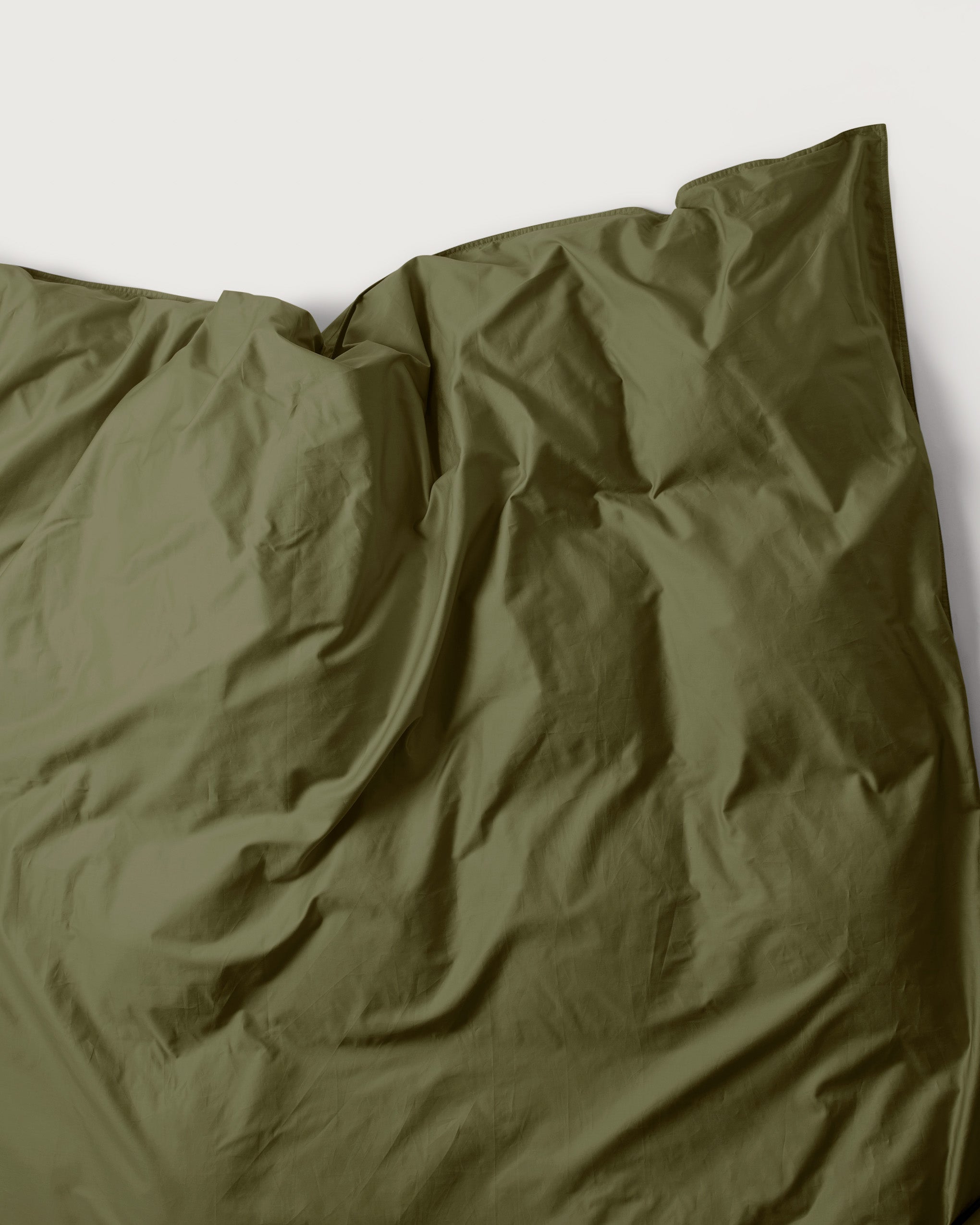 Dekbedovertrek Satijn Khaki Green - SUITE702