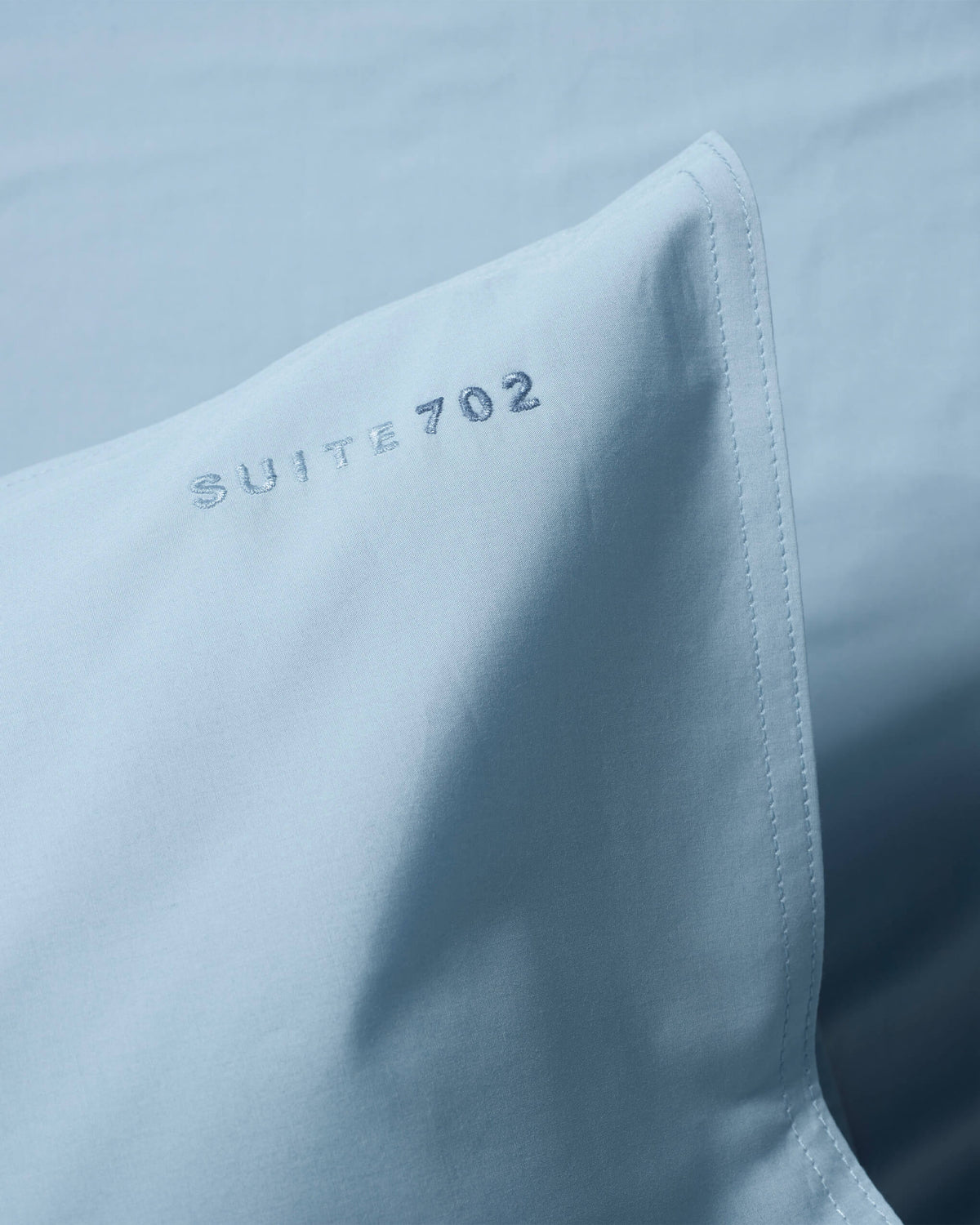 Kussensloop Katoen Sky Blue - SUITE702