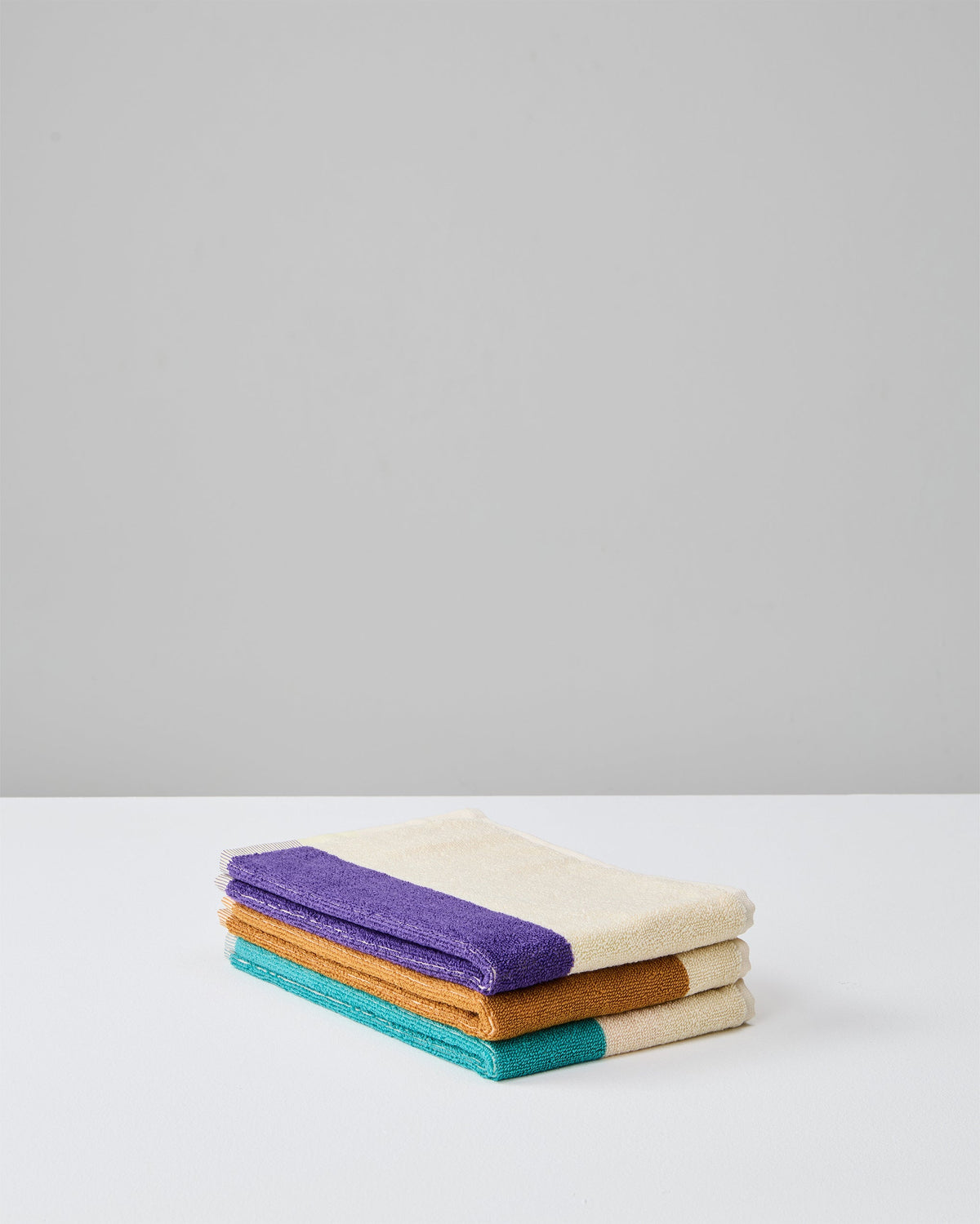 Gastendoekjes Set Turquoise Purple Toffee (3 st.) - SUITE702