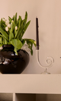 Single Stem Spiral Candleholder