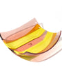 Stripe Basket - Clear Antique Pink, Fluo Yellow