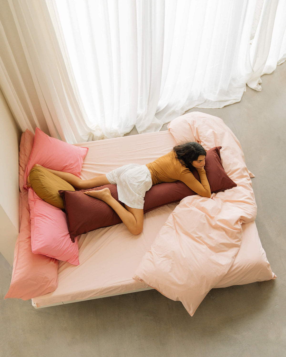 bedMATE Sloop Katoen Brique Red - SUITE702