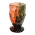 Twins C Vase - Clear Pink and Fumè