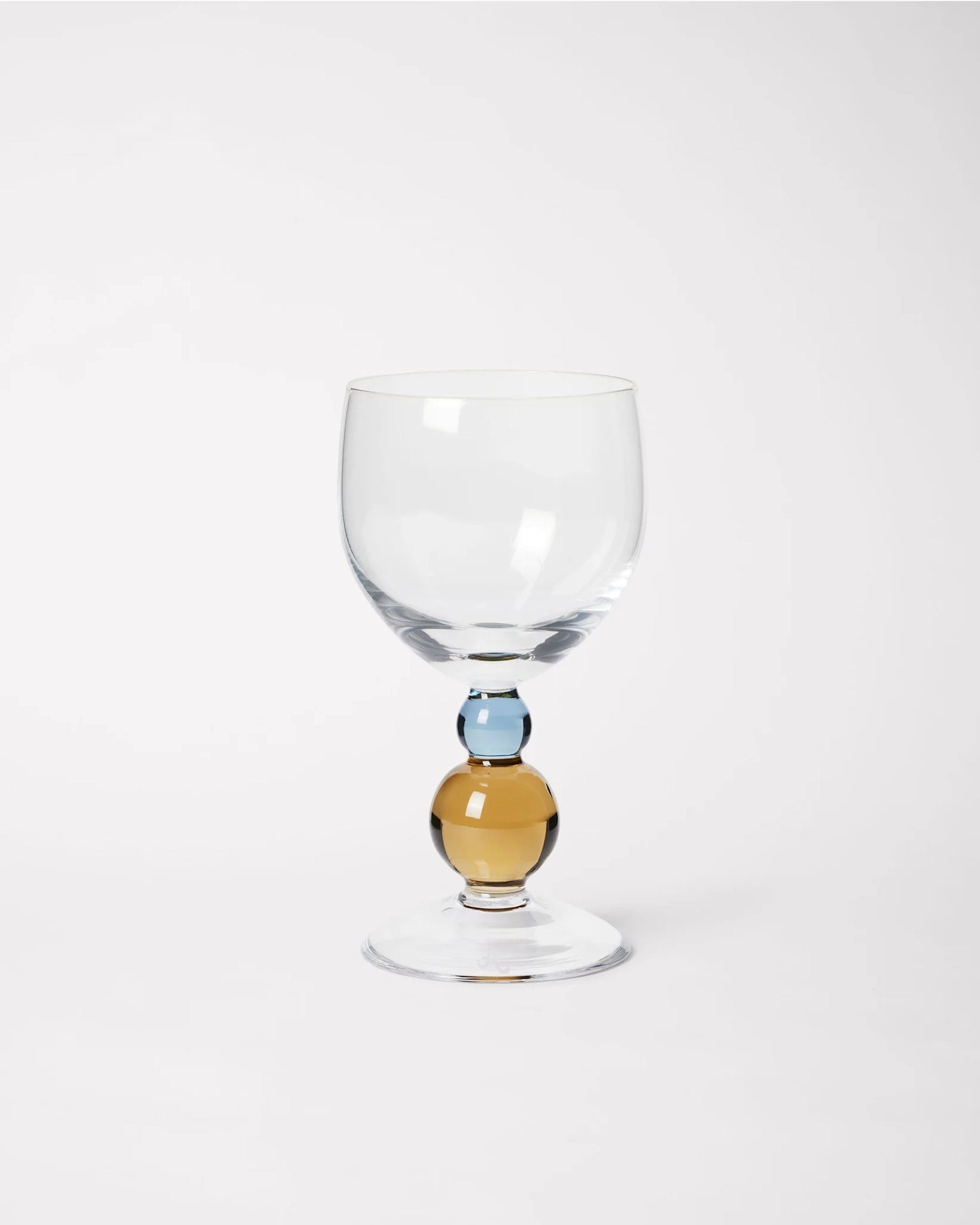 Noam Wine Glass - Hazel Smoke Blue