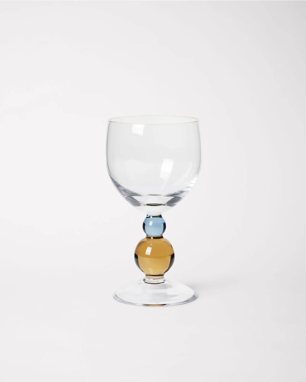 Noam Wine Glass - Hazel Smoke Blue