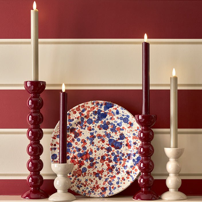 Cappuccino Wax LED Candles - Set of 2 - Addison Ross Ltd UK