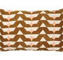 Vivi Velvet Cushion 60×90 cm · Wild Rose/Dusty White/Caramel