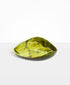 Dinosaur Designs Large Leaf Bowl in Malachite Colour resin.
