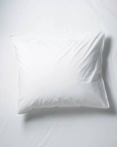 White  Cotton  pillow case 50x75