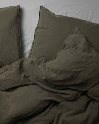 Army Green Cotton  pillowcase