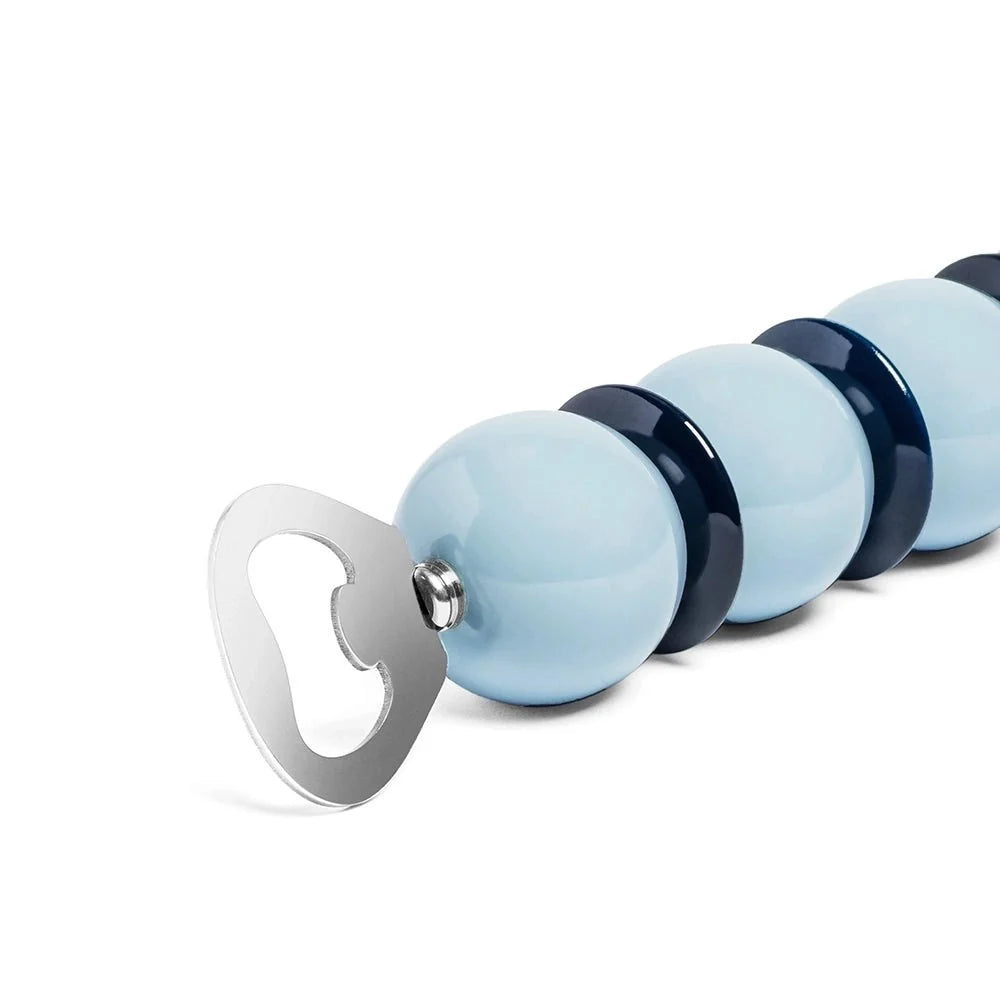 Pale Denim & Navy Bobbin Bottle Opener - Addison Ross Ltd UK