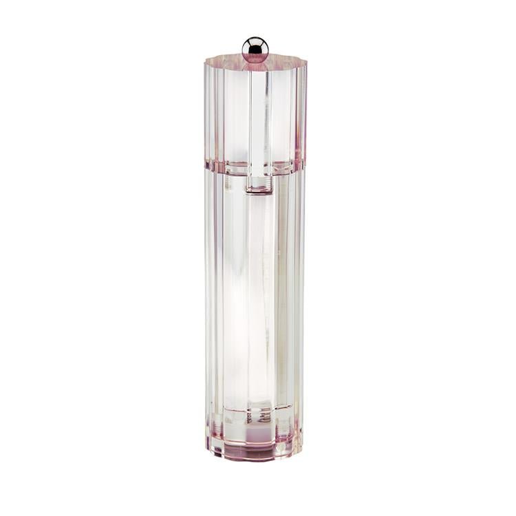 Pale Pink Icy Flute Salt or Pepper Mill - Addison Ross Ltd UK