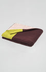Merino Plaid Bordeaux Peach Lime - SUITE702