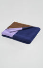 Merino Plaid Blue Brown Lilac - SUITE702