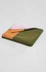 Merino Plaid Green Pink Orange - SUITE702