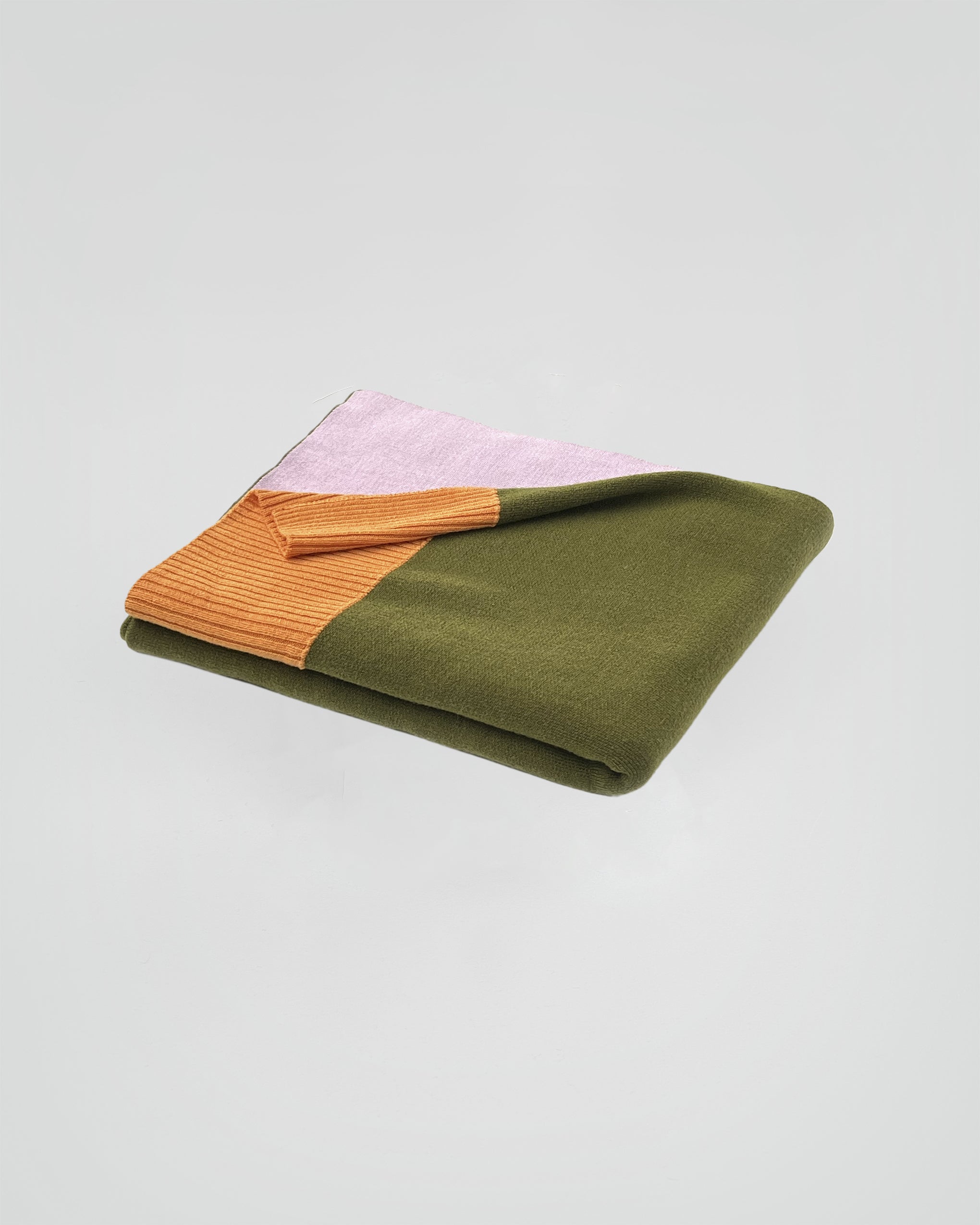 Merino Plaid Green Pink Orange - SUITE702