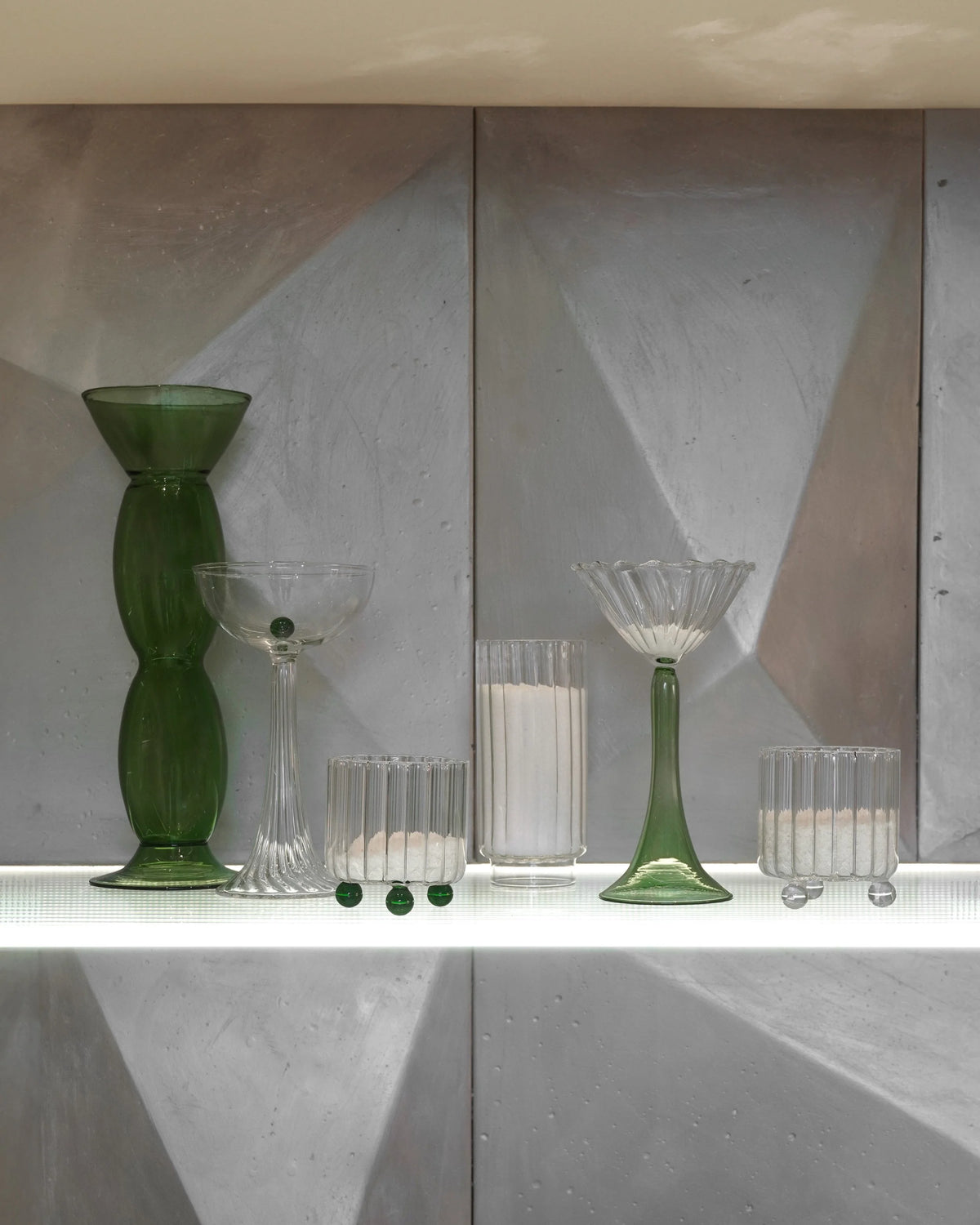 CAMPANULA — COCKTAIL GLASS GREEN