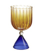 Set of 2 Calypso Orange Water/Wine Glasses - Main view